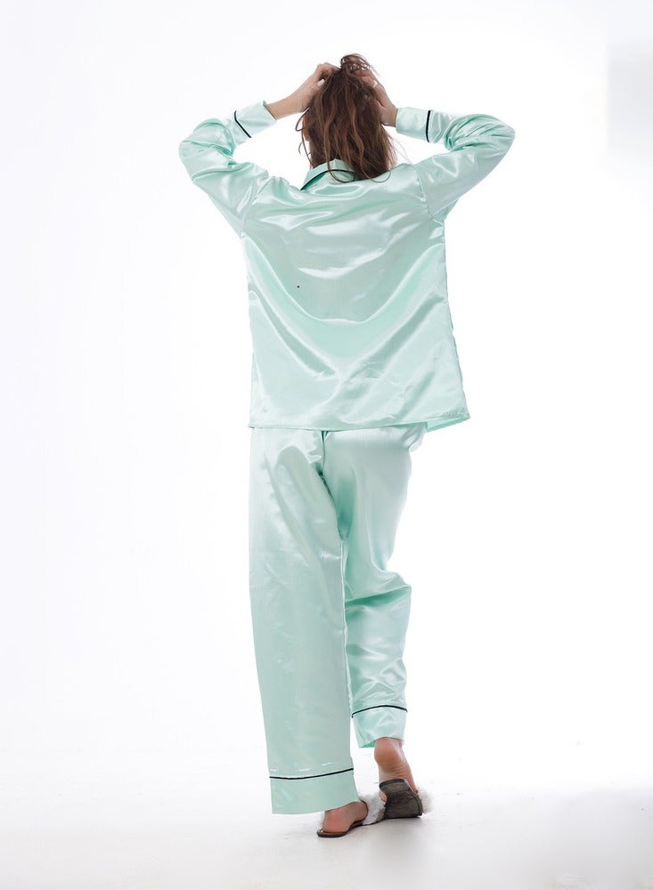zecotex  Dazzling satin pajamas 2323  - Image 5