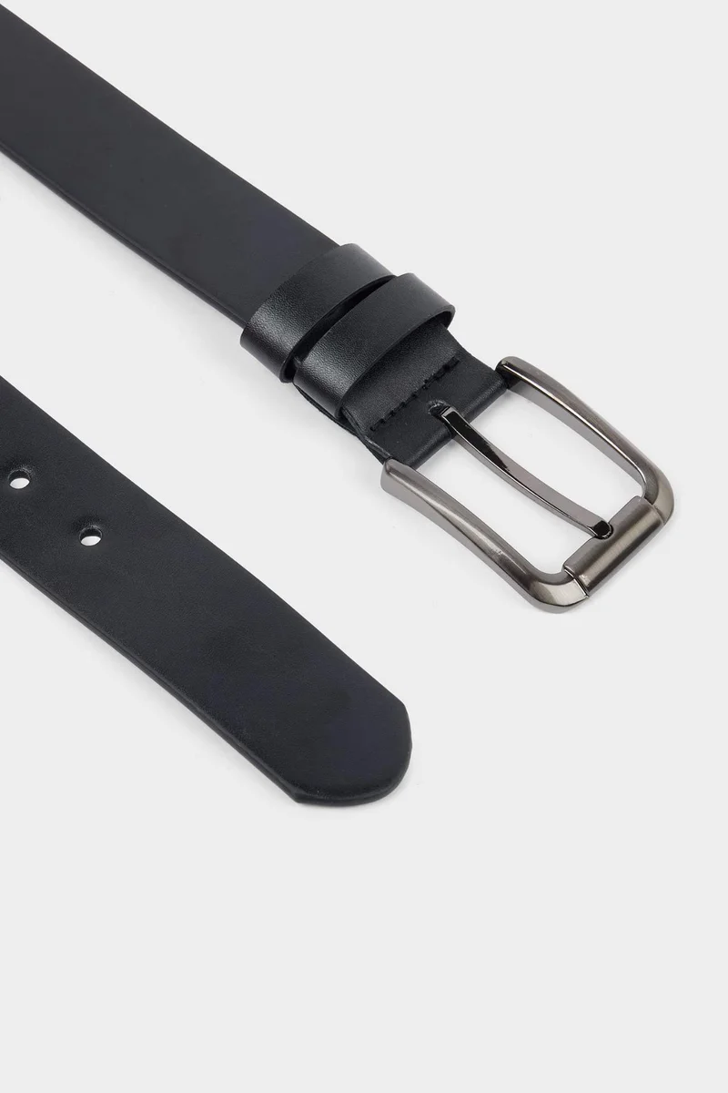Defacto  Man Rectangle Clasp Faux Leather for Men | Best Price UAE
