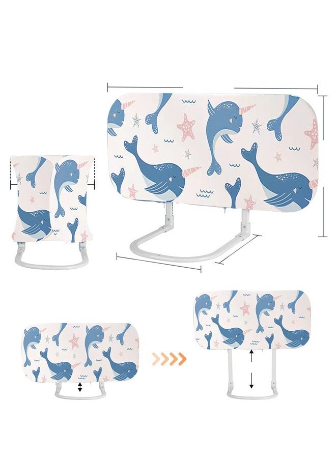 XiuWoo - Toddler Bed Rails Guard Foldable and Adjustable Crib Rail Guard, Portable Child Bed Safety Rail for Toddlers Elderly with Reinforced Anchor Safety for Cribs, Twin, Double, Full-Size Queen & King Bed - Image 1