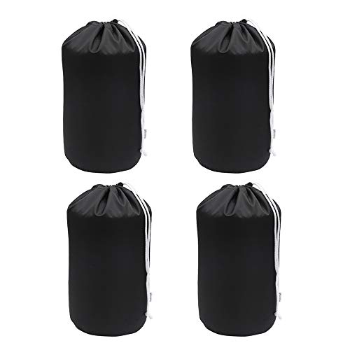 Augbunny Durable Drawstring Water Resistant Dust Flap Stuff Sack Bag 4-Pack - Image 2
