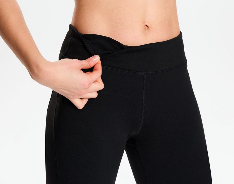Yogipace Petite Women's Bootcut Yoga Pants with Back Pockets, Flare Leggings for Work, Travel & Everyday Wear,29",Black,Size S - Image 3