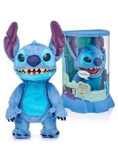 Disney Disney Stitch Real FX Animatronic Puppet 18-Inches | Lilo & Stitch | Puppet | Interactive Plush Toy | Soft Toy | 100+ Sound & Action Combinations! | Gift for Kids and Adults  - Image 1