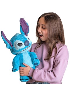 Disney Disney Stitch Real FX Animatronic Puppet 18-Inches | Lilo & Stitch | Puppet | Interactive Plush Toy | Soft Toy | 100+ Sound & Action Combinations! | Gift for Kids and Adults  - Image 5