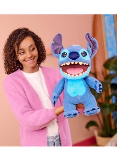 Disney Disney Stitch Real FX Animatronic Puppet 18-Inches | Lilo & Stitch | Puppet | Interactive Plush Toy | Soft Toy | 100+ Sound & Action Combinations! | Gift for Kids and Adults  - Image 4