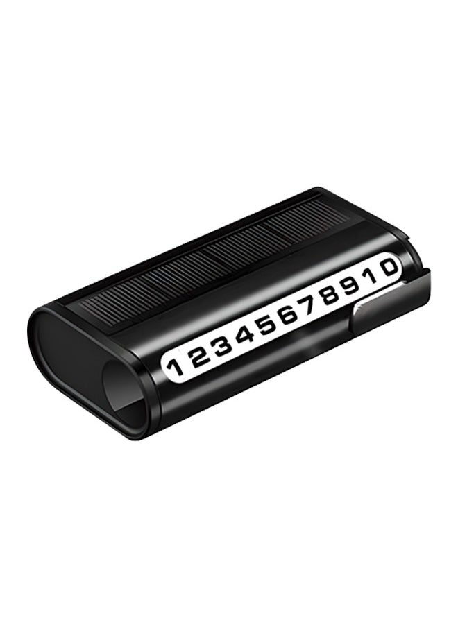 Generic - Mini Parking Card Number, Temporary Number Plate, Waterproof and Sun-proof, Durable and Non-deformed - Image 1