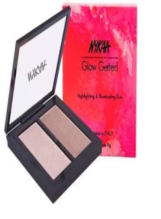 Nykaa Glow Getter Highlighting and Illuminating Duo-Moonshine