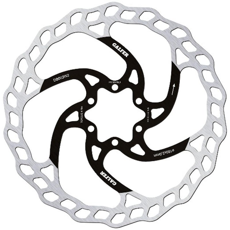 GALFER Wave Brake Disc 180x18 mm enhanced power heat resistance and consistent control for mountain and ebike riders - Image 2
