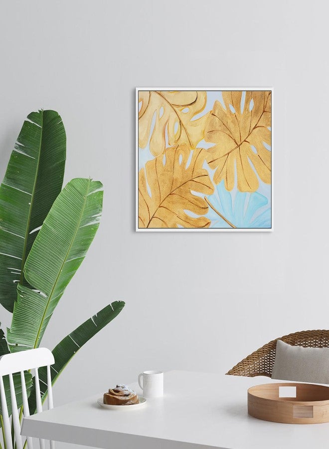 FOLKOR Floater Frame for 9x12 Canvas Paintings with 0.6-0.8” Deep, 2 Pack Canvas Floating Frame for Oil Paintings Art Prints Artwork, Horizontal or Vertical Display for Home Wall Decor (White) - Image 2
