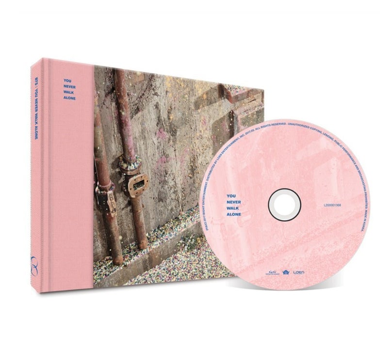 BigHit Entertainment BTS WINGS YOU NEVER WALK ALONE KPOP BANGTAN BOYS [RIGHT Ver.] Album CD + Photobook + Photocard + Gift 4 Photos - Image 1