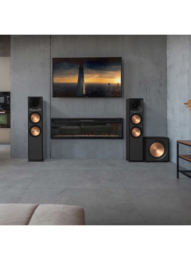 Klipsch Reference Next-Generation R-800F Horn-Loaded Floorstanding Speaker for Best-in-Class Home Theater - Image 2