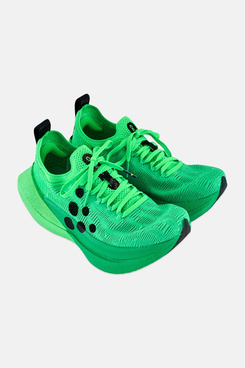 Craft Women Kype Pro Lace Up Running Shoes, Green - Image 2