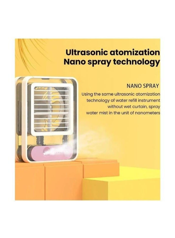 Denx DX2533 - Transparent Air Conditioning Fan multi-colour - Image 5