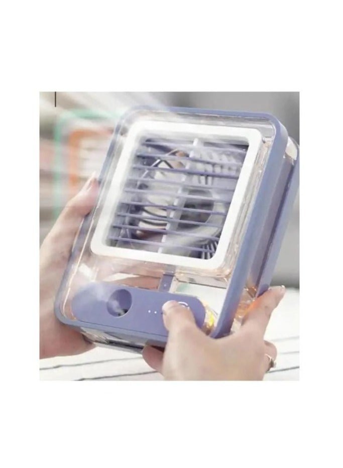 Denx DX2533 - Transparent Air Conditioning Fan multi-colour - Image 3