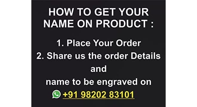 TEMPT - Personalized Pen & Keychain with Name Engraved with Golden Flakes In Pen, Best for Gifting on Valentine, Christmas - Image 3