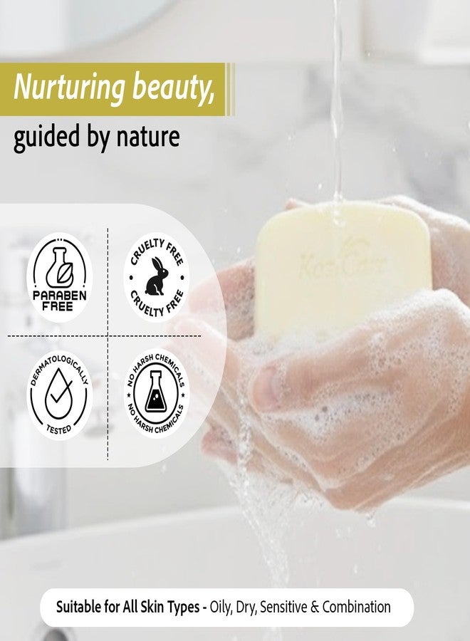 Kozicare Banana Soap with Kojic Acid & Vitamin C | Skin Brightening | Glowing & Smooth Skin | Antioxidant Rich Bath Bar for Men & Women | 75 g - Image 4