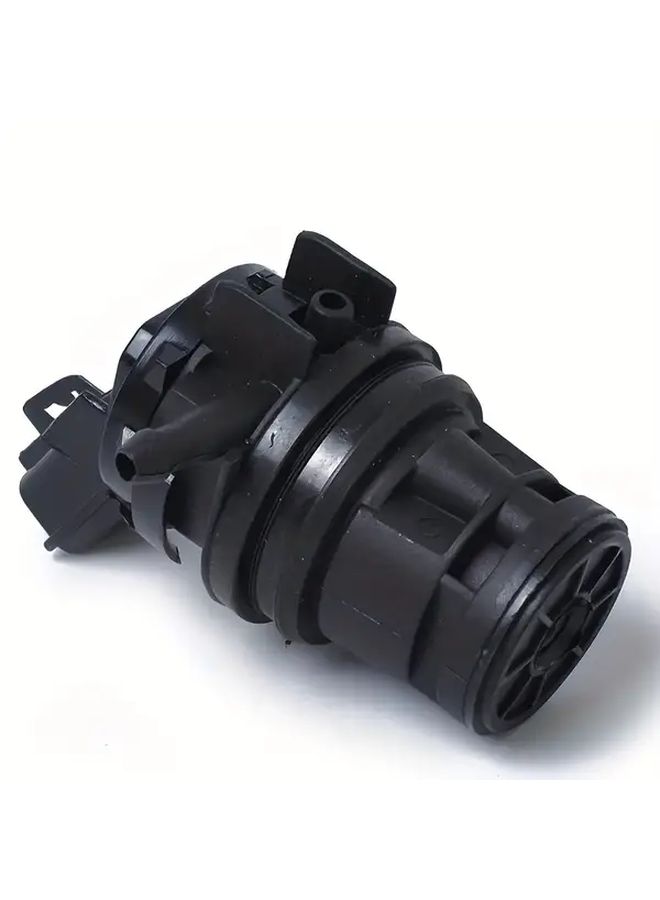 Black Wiper Nozzle Fluid Sprayer Direct Fit Easy Installation For Trucks SUVs - Image 1
