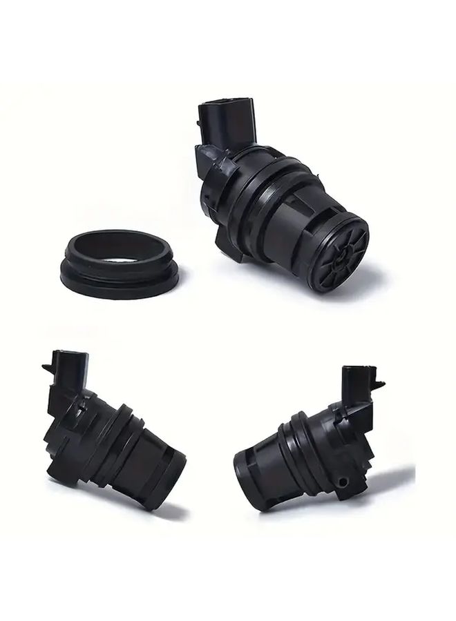 Black Wiper Nozzle Fluid Sprayer Direct Fit Easy Installation For Trucks SUVs - Image 3