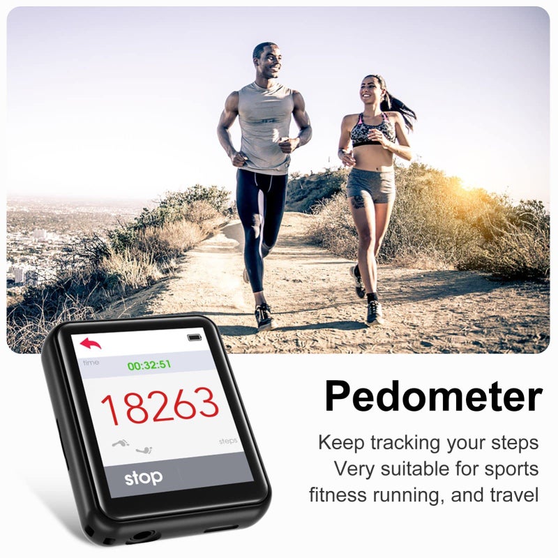 AL RAID 64GB MP3 Player Bluetooth 5.3 Touch Screen Music Player Portable mp3 Player with Speakers high Fidelity Lossless Sound Quality mp3 FM Radio Recording e-Book MP3 Player Support (128GB) - Image 5