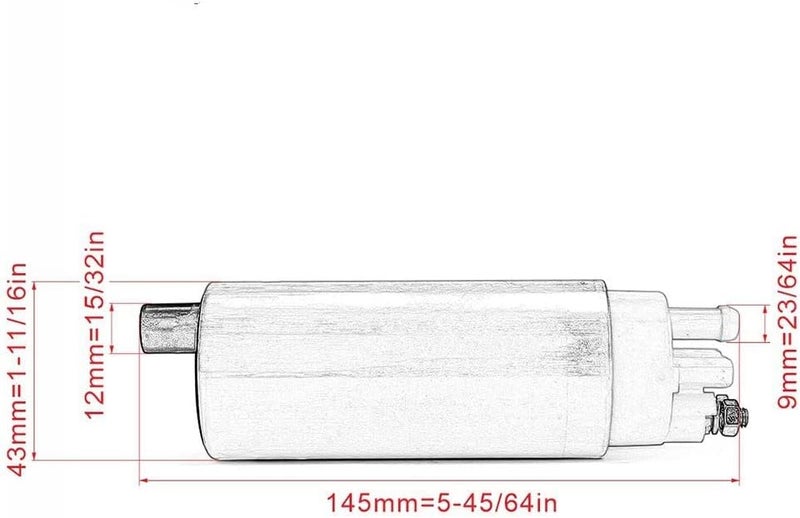 QASULER High Pressure Motorcycle Fuel Pump Kit - Image 2