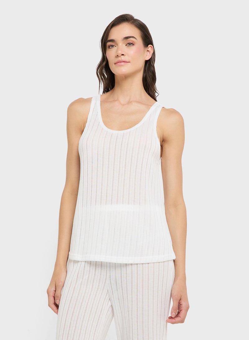 ELLA Sleevless Vest & Pant Pyjama Set  - Image 3