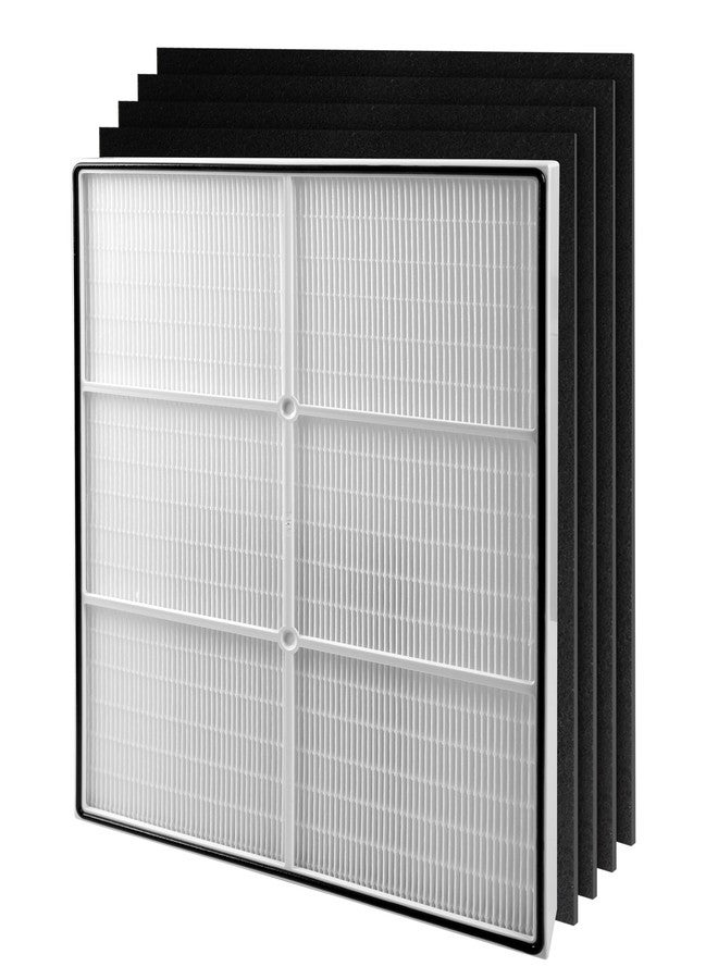 جود تو يو فلتر بديل AP510 و AP450 لأجهزة تنقية الهواء ويرلبول ويسبور 1183054K 8171434K AP450 AP510 AP51030K AP51030KB AP45030K WP500 WP1000، فلتر HEPA حقيقي واحد + 4 فلاتر كربون نشط - Image 1