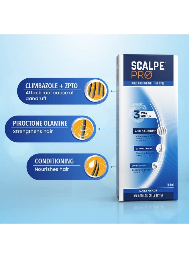 Scalpe Pro Anti Dandruff Shampoo 100Ml  - Image 4