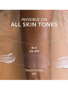 RoC RoC Multi Correxion 1.5% Pure Hyaluronic Acid Anti Aging Daily Face Moisturizer with Broad Spectrum Sunscreen SPF 30 (1.7 oz) + Retinol Correxion Line Smooting Eye Cream Packette, Skin Care Routine  - Image 4