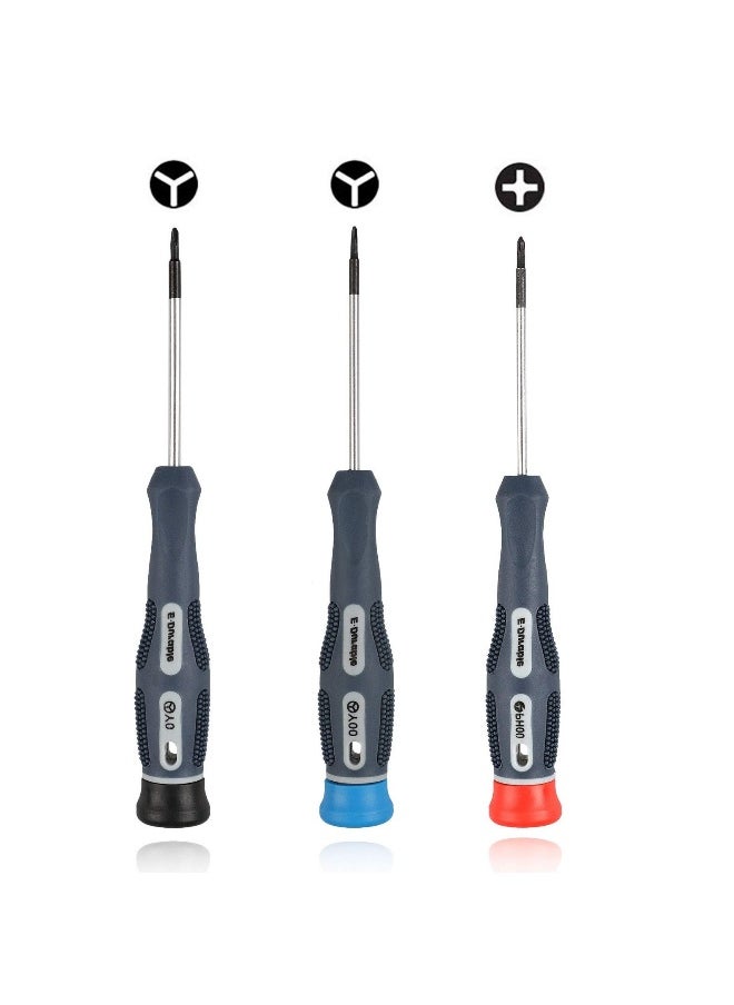 Generic - Screwdriver Set for Nintendo Switch, Tri wing Screwdriver Repair Kit Y Shaped Tip & Cross Shaped Magnetic Screwdrivers, Compatible Compatible for Switch Joy Con Controller Set of 3 - Image 1