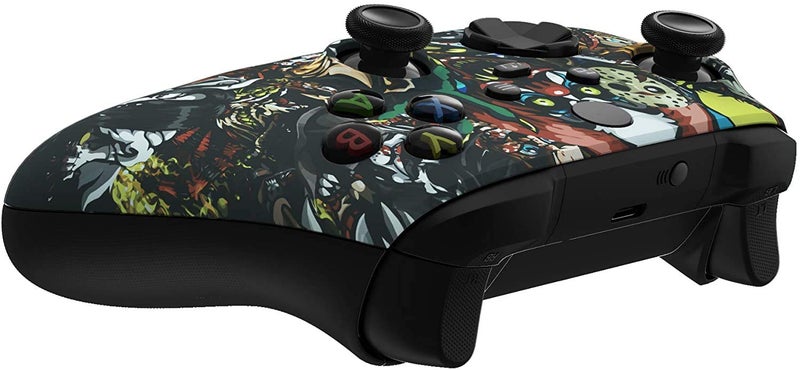 Custom Controllerzz Wireless Controller for Microsoft Xbox Series X/S & Xbox One - Custom Soft Touch Feel - Custom Xbox Series X/S Controller (X/S Scary Party) - Image 4