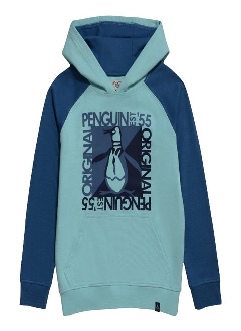 Original Penguin Over The Head Hoodie Blue