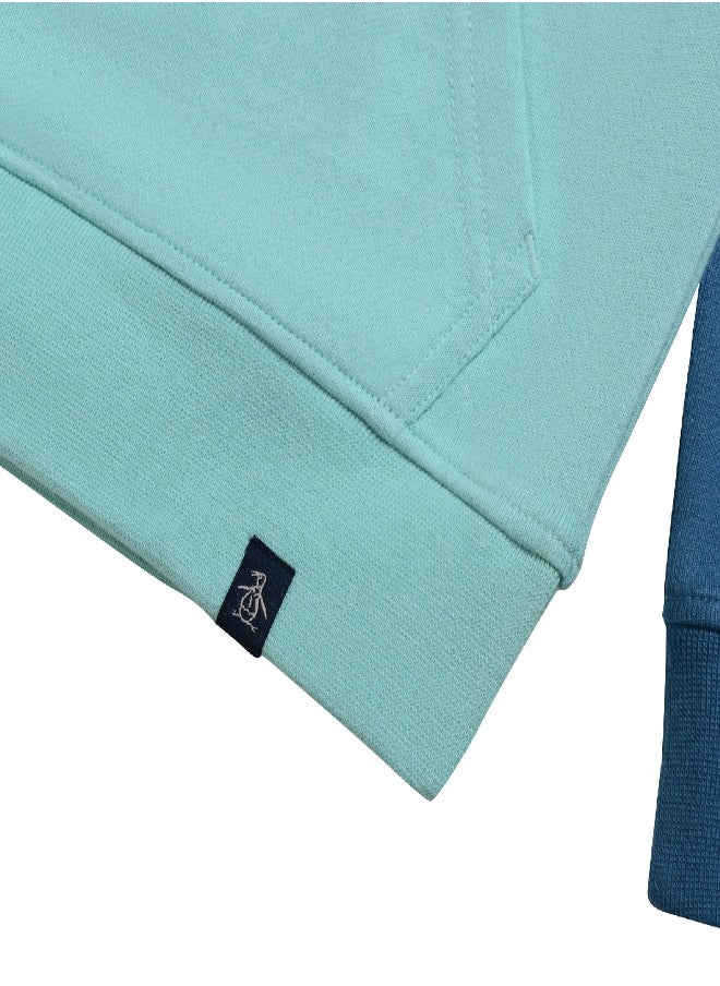 Penguin - Original Penguin Over The Head Hoodie Blue - Image 1