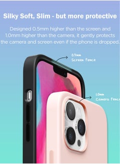 VRS Design Milky Bow iPhone 13 Pro MAX Silicone Case Cover - Midnight  - Image 5
