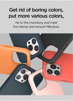 VRS Design Milky Bow iPhone 13 Pro MAX Silicone Case Cover - Midnight  - Image 3