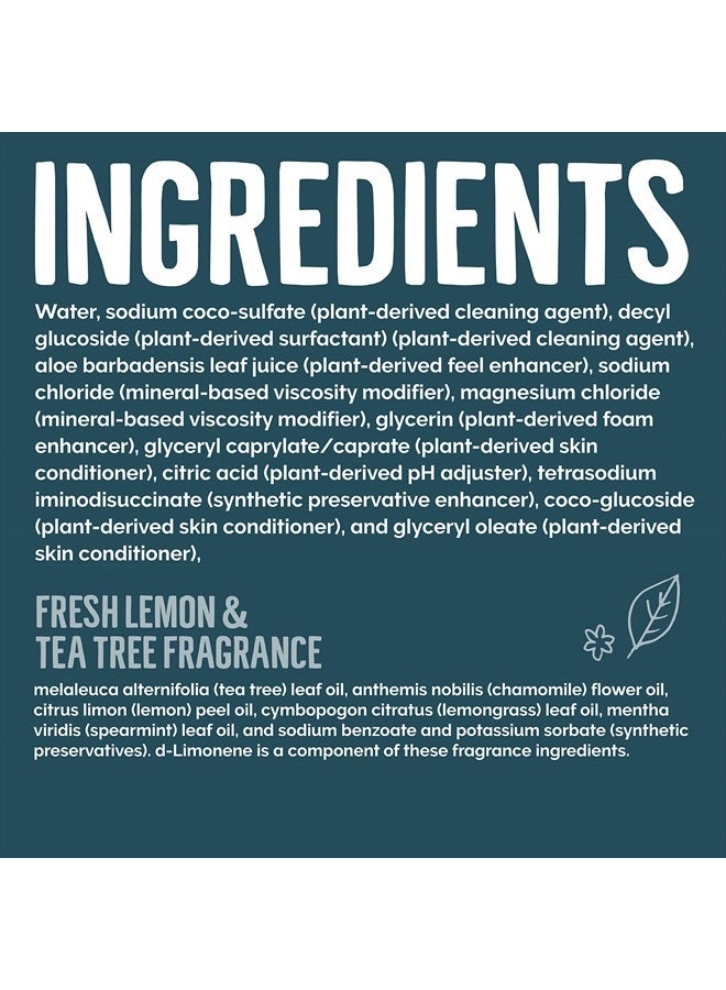 Seventh Generation Purely Clean Hand Wash Soap, Fresh Lemon and Tea Tree, 12 Ounce (Pack of 8) - Image 2