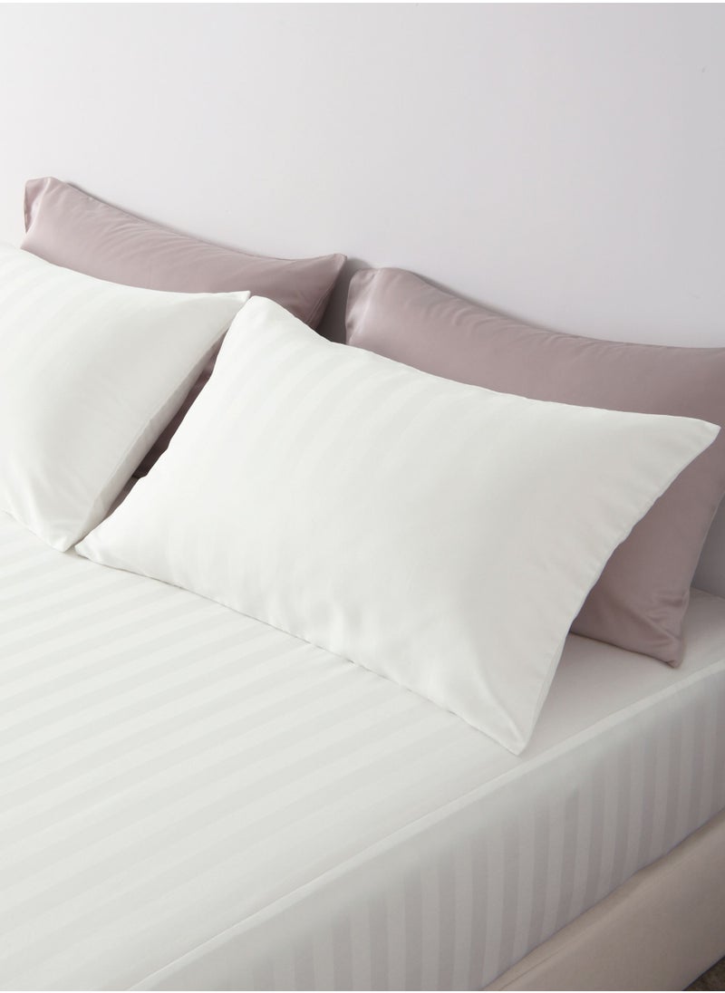 Queen Microfiber Sheet Set, Queen Size 3 Pieces, Hotel Stripes Design - pzsku/Z03EC69378310E5DEDD44Z/45/_/1704524778/9b685159-d026-4f13-a4e9-1353319ff673