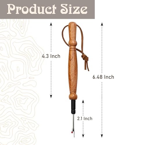 Savina Seam Rippers for Sewing, Remove Stitches and Seams with Precision, Thread Ripping Tool, Hard Wood Professional Multipurpose Durable for Sewing/Quilting (1Pcs) - Image 3
