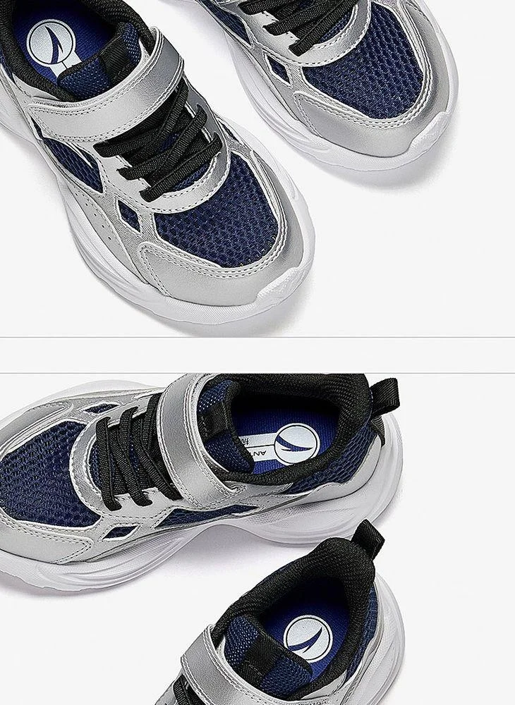 Anta Blue/Silver FACING THE WIND Running Shoes for Men | Best Price UAE