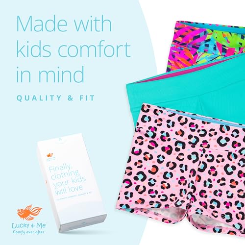 Lucky Me Layla Girls Dance Shorts, Gymnastics & Dancewear (4-5 Years, Tie Dye) - Image 5