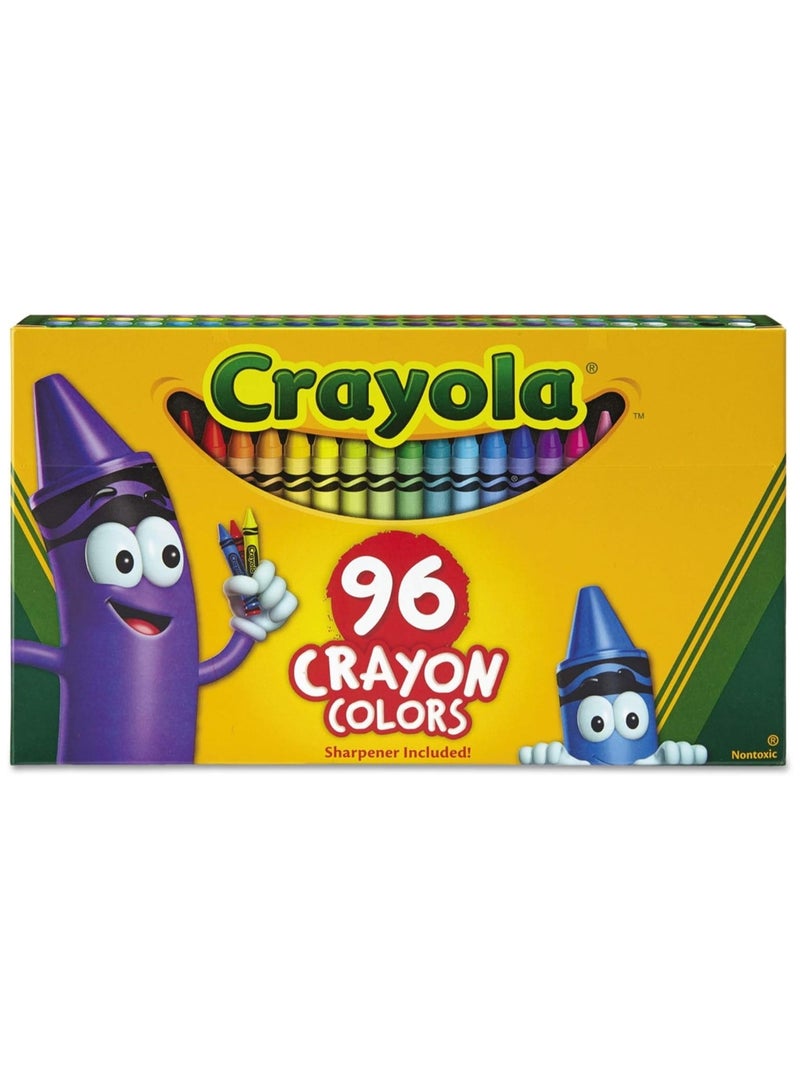 كرايولا أقلام تلوين كرايولا ٩٦ قطعة - غير قابلة للتعليق - Image 1