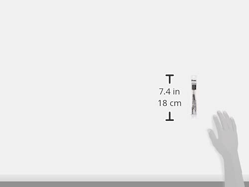 Pentel حبر إعادة تعبئة بنتل لقلم الجل السائل EnerGel، 0.5 مم، طرف إبرة، حبر أسود، عبوة واحدة (LRN5-A) - Image 3