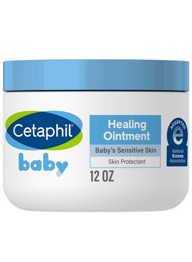 Cetaphil مرهم شفاء سيتافيل للأطفال، مرهم طفح الحفاضات يهدئ ويحمي بشرة الطفل المتهيجة، واقي للبشرة الجافة، 12 أونصة - Image 1