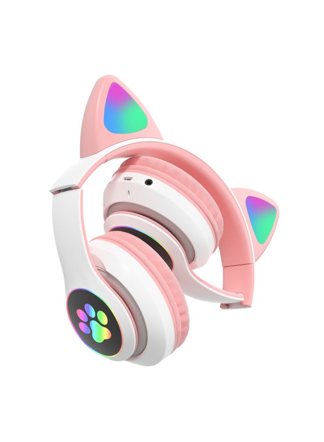 Original Quality Stn-28 Cat Ears Cute Cute Cat Claw Cool Headset Bluetooth Headset Wireless - Image 5