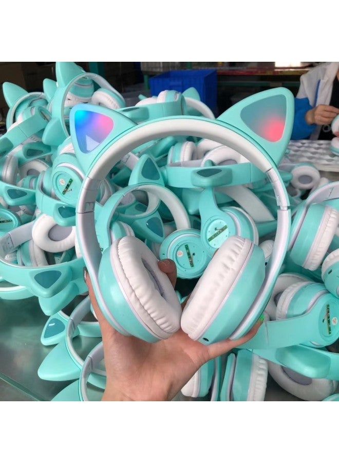 Original Quality Stn-28 Cat Ears Cute Cute Cat Claw Cool Headset Bluetooth Headset Wireless - Image 3