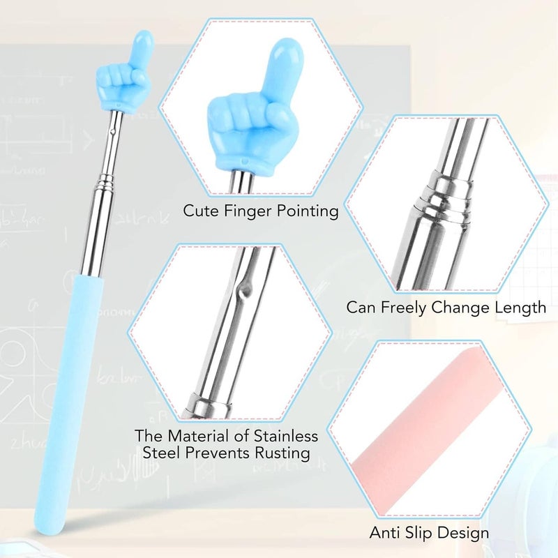 Shein 1 Piece Telescopic Pointer - Multi-Functional Extendable Reading Stick for Classroom Teaching, Student Learning Guidance, Random Color Style - Image 4