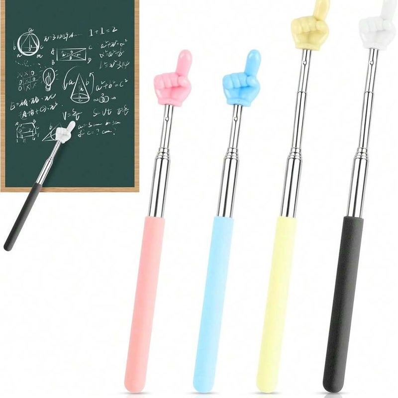 Shein 1 Piece Telescopic Pointer - Multi-Functional Extendable Reading Stick for Classroom Teaching, Student Learning Guidance, Random Color Style - Image 1