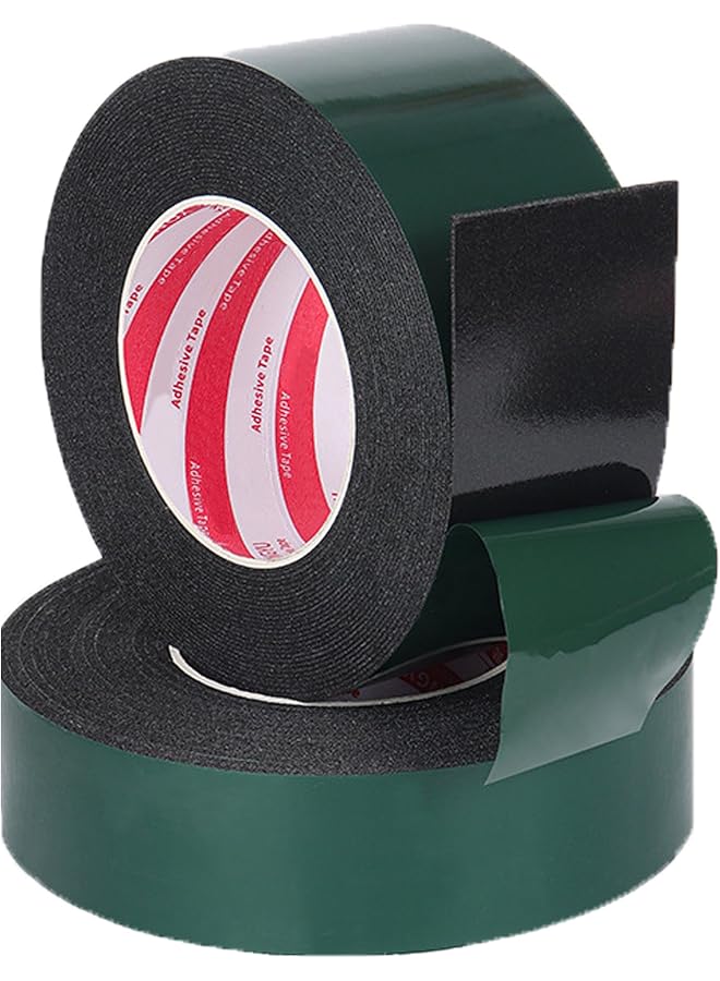 promass Double Sided Tape Heavy Duty 50mm, Strong Adhesive Mounting Foam Tape Waterproof and High Temperature Resistant Indoor Outdoor Tape for Walls, Automotive, Home Office Decor use (36.5ft) - Image 1