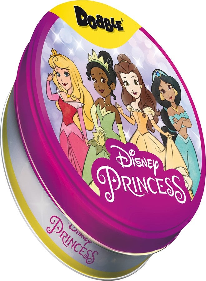 Asmodee | Dobble Disney Princess | Card Game | Ages 4+ | 2-8 Players | 15 Minutes Playing Time - Image 2