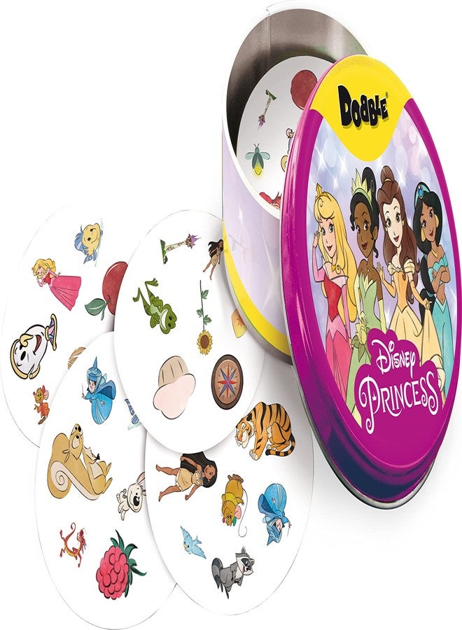 Asmodee | Dobble Disney Princess | Card Game | Ages 4+ | 2-8 Players | 15 Minutes Playing Time - Image 4