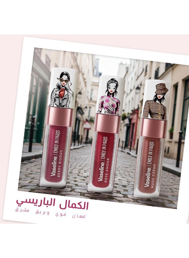 Vaseline Tinted Lip Oil Nude Crème Emily in Paris Limited Edition 4g - Image 3