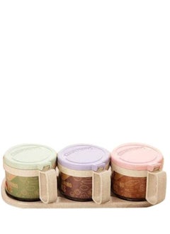 ALMUFARREJ Set of 3 spice jars  - Image 1